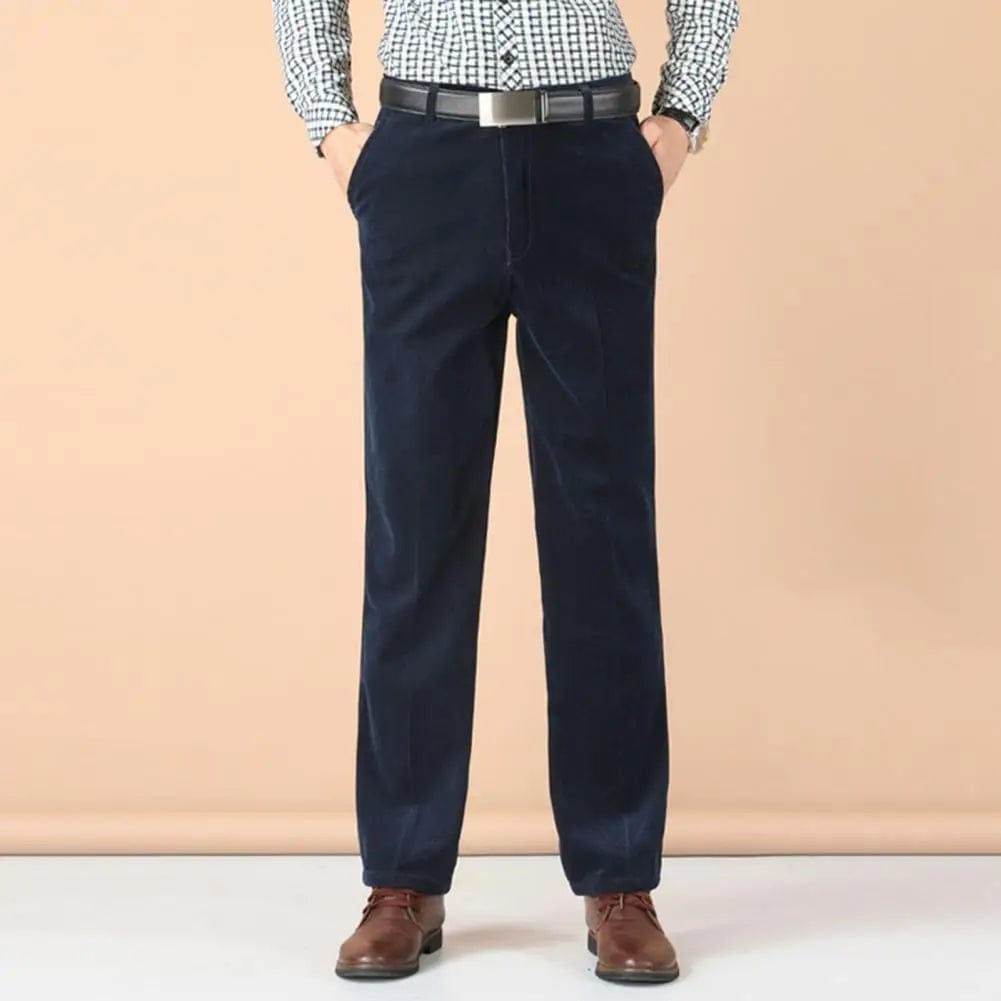 Ethan | Élégant Pantalon Homme Habillé en Velours 2
