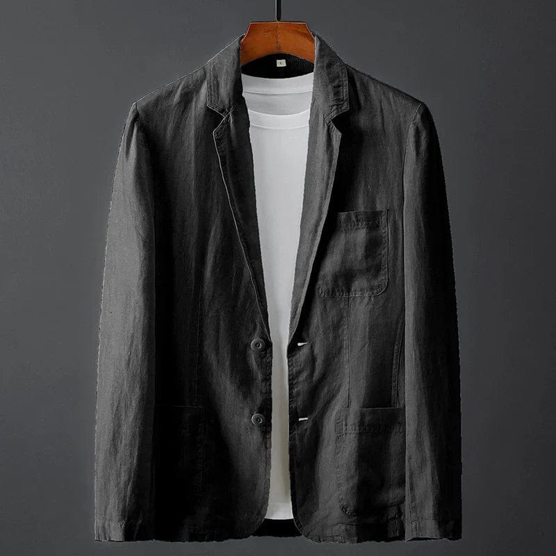 Ethan | Élégant Veste Blazer Homme en Lin Mélangé 5
