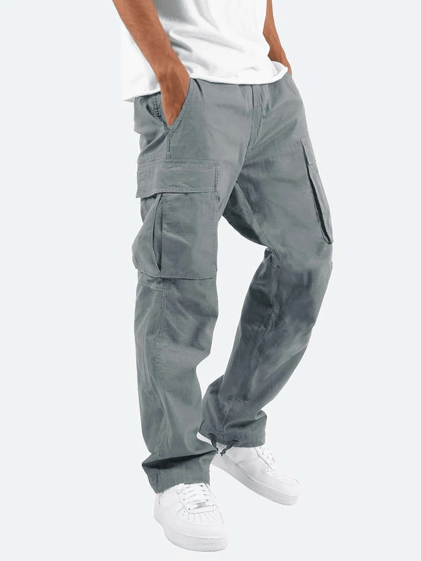 Ethan | Pantalon Cargo Confortable avec Poches Pratiques pour Homme 1