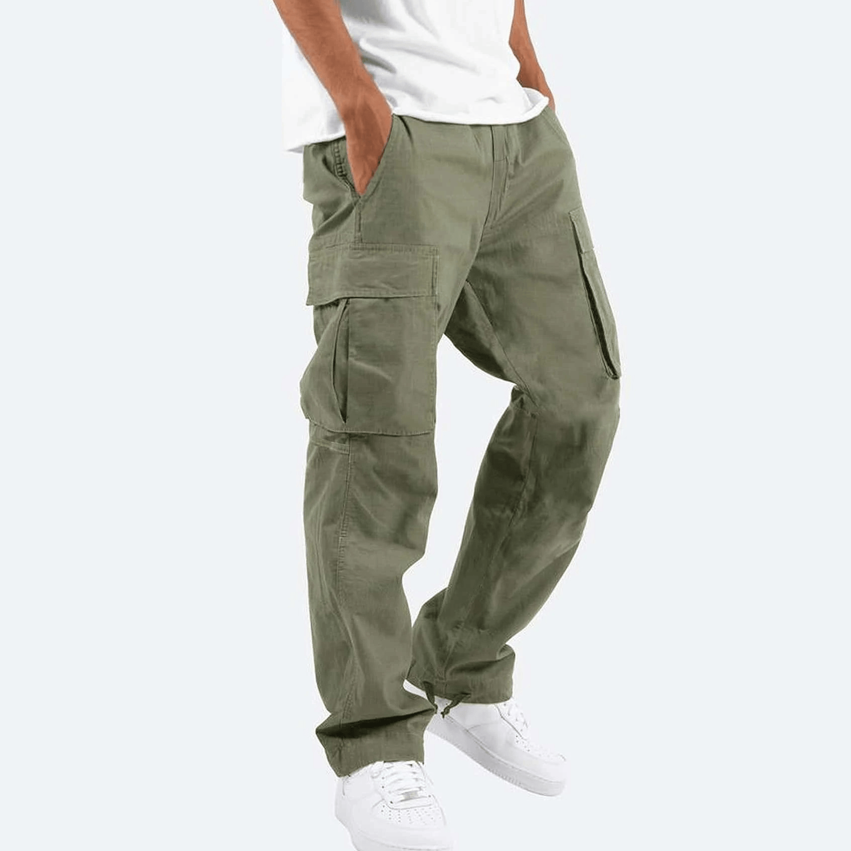 Ethan | Pantalon Cargo Confortable avec Poches Pratiques pour Homme 3