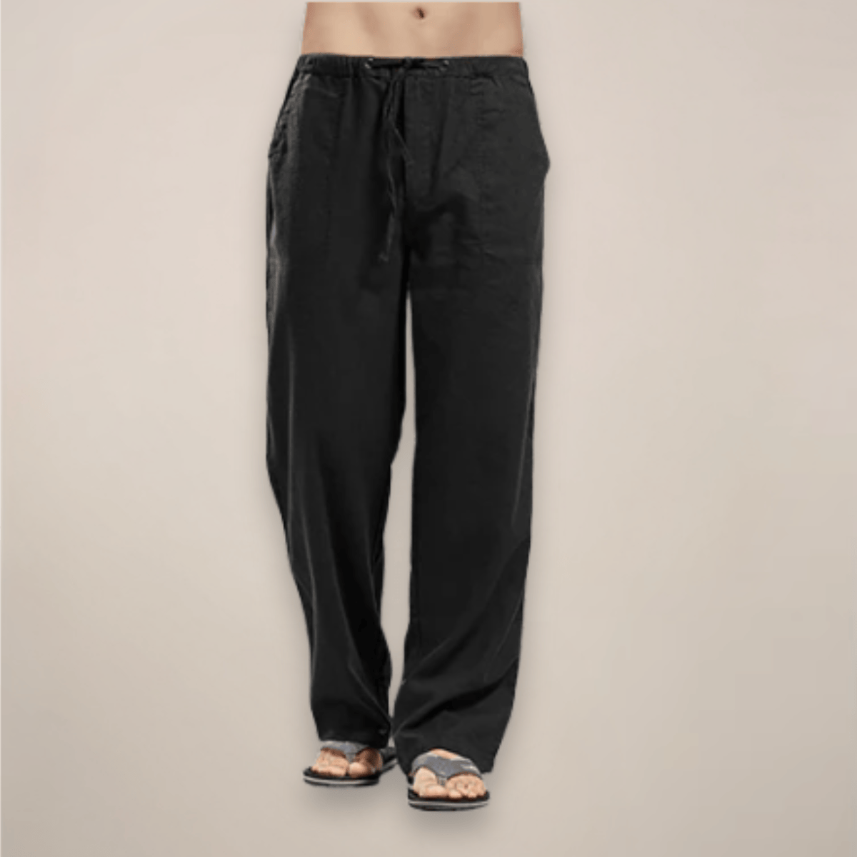 Ethan | Pantalon Décontracté Légère en Lin Pour Homme 3
