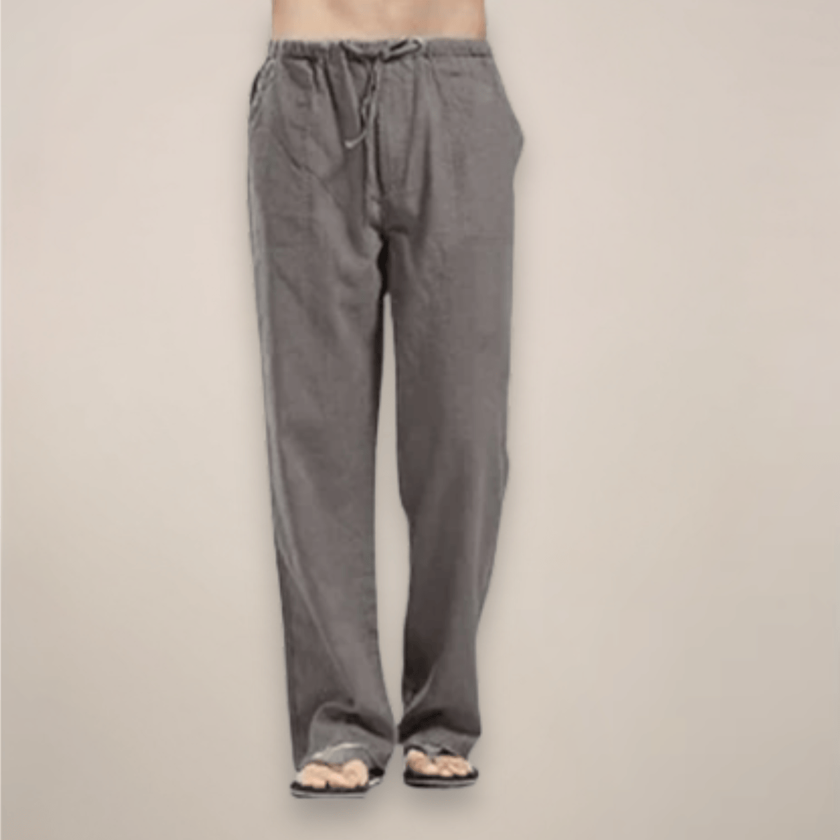 Ethan | Pantalon Décontracté Légère en Lin Pour Homme 4