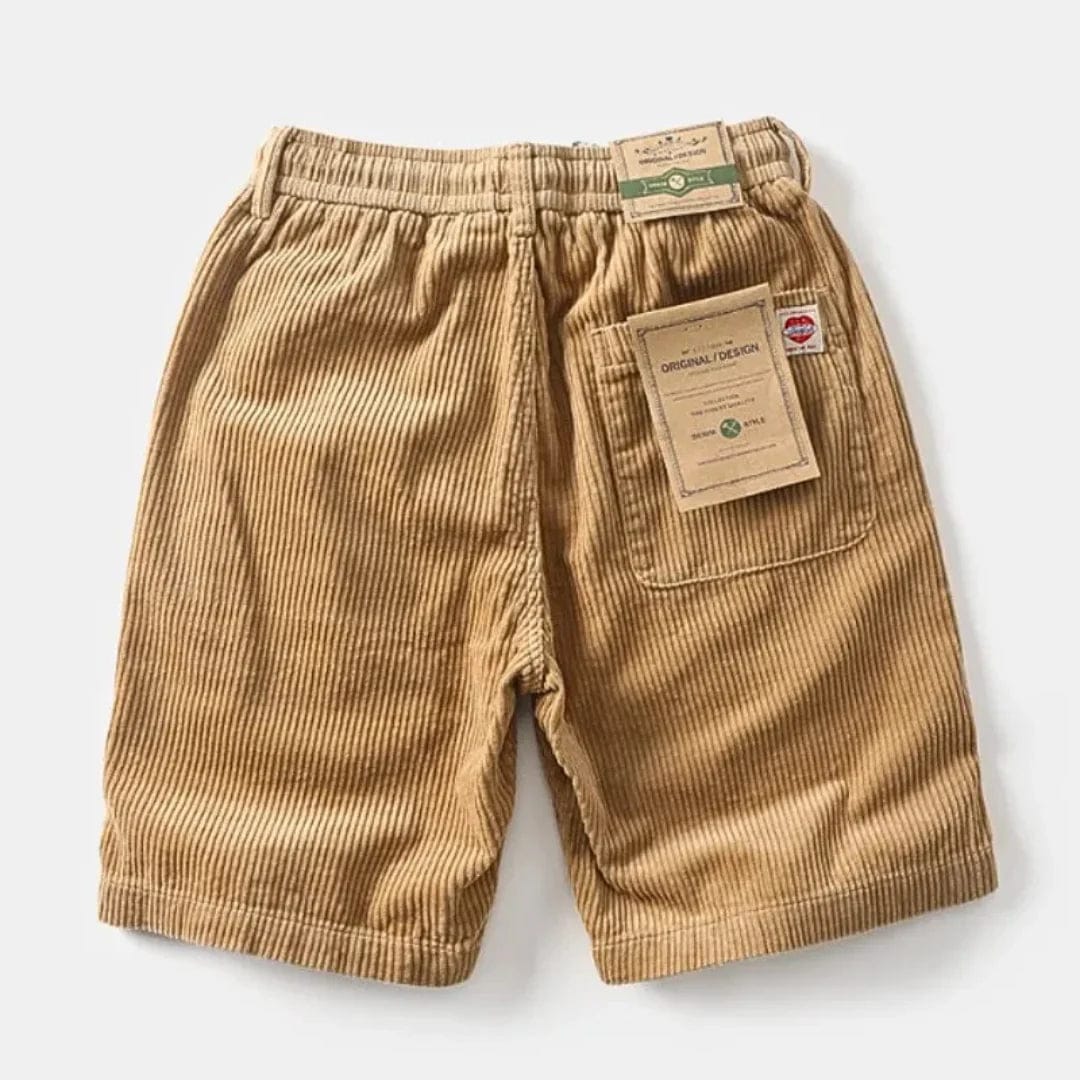 Ethan | Short Décontracté en Velours Côtelé pour Homme 1