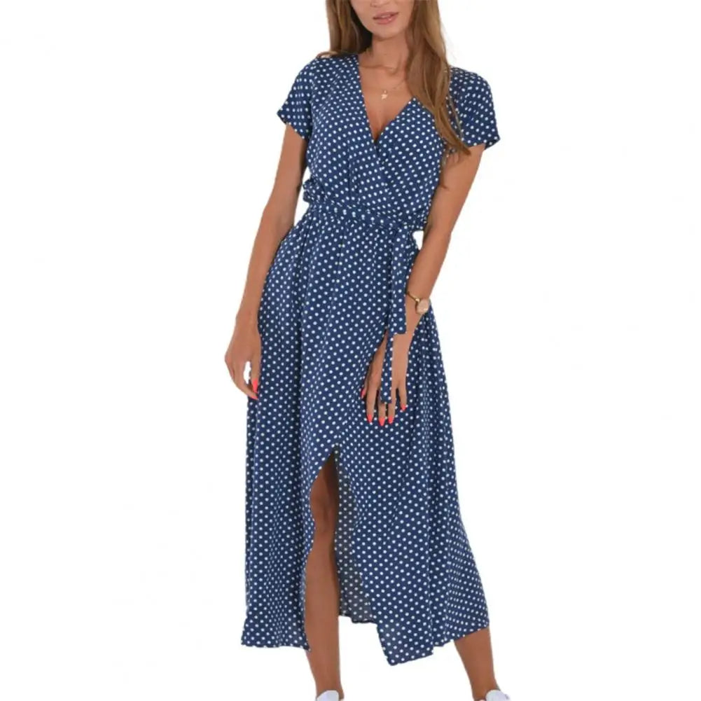 Inez | Robe d'Été Femme Chic Mi-Longue avec Coupe Flatteuse | Élégance et Confort pour Toutes Occasions 1