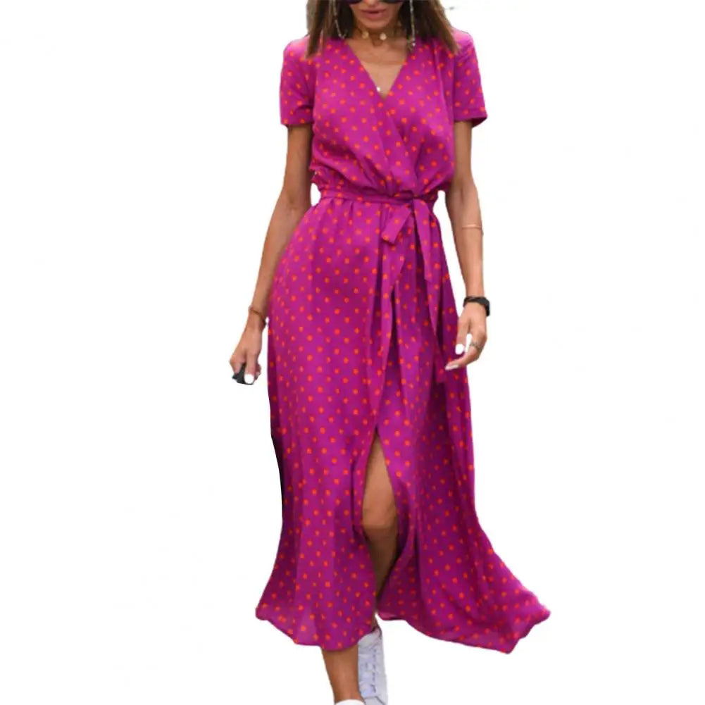 Inez | Robe d'Été Femme Chic Mi-Longue avec Coupe Flatteuse | Élégance et Confort pour Toutes Occasions 5