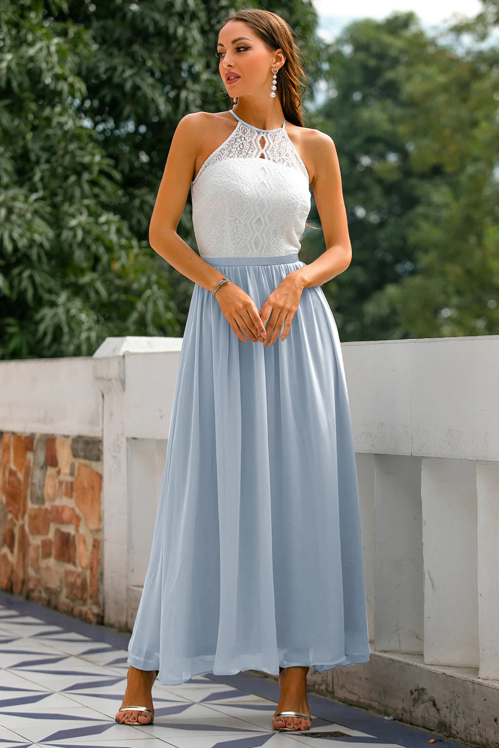 Isabella | Élégante Robe Longue Femme Dos Nu pour Mariage 13