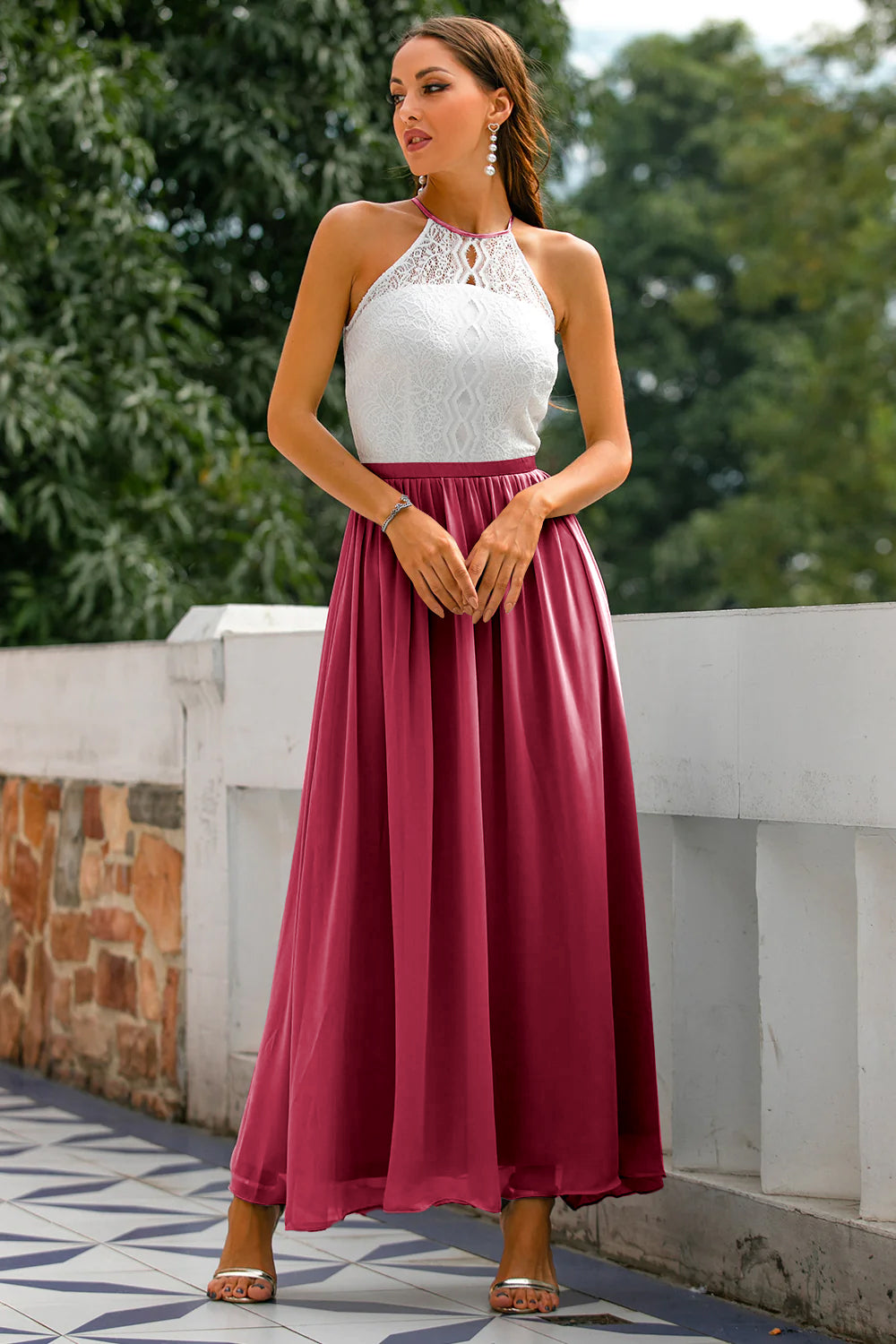 Isabella | Élégante Robe Longue Femme Dos Nu pour Mariage 6