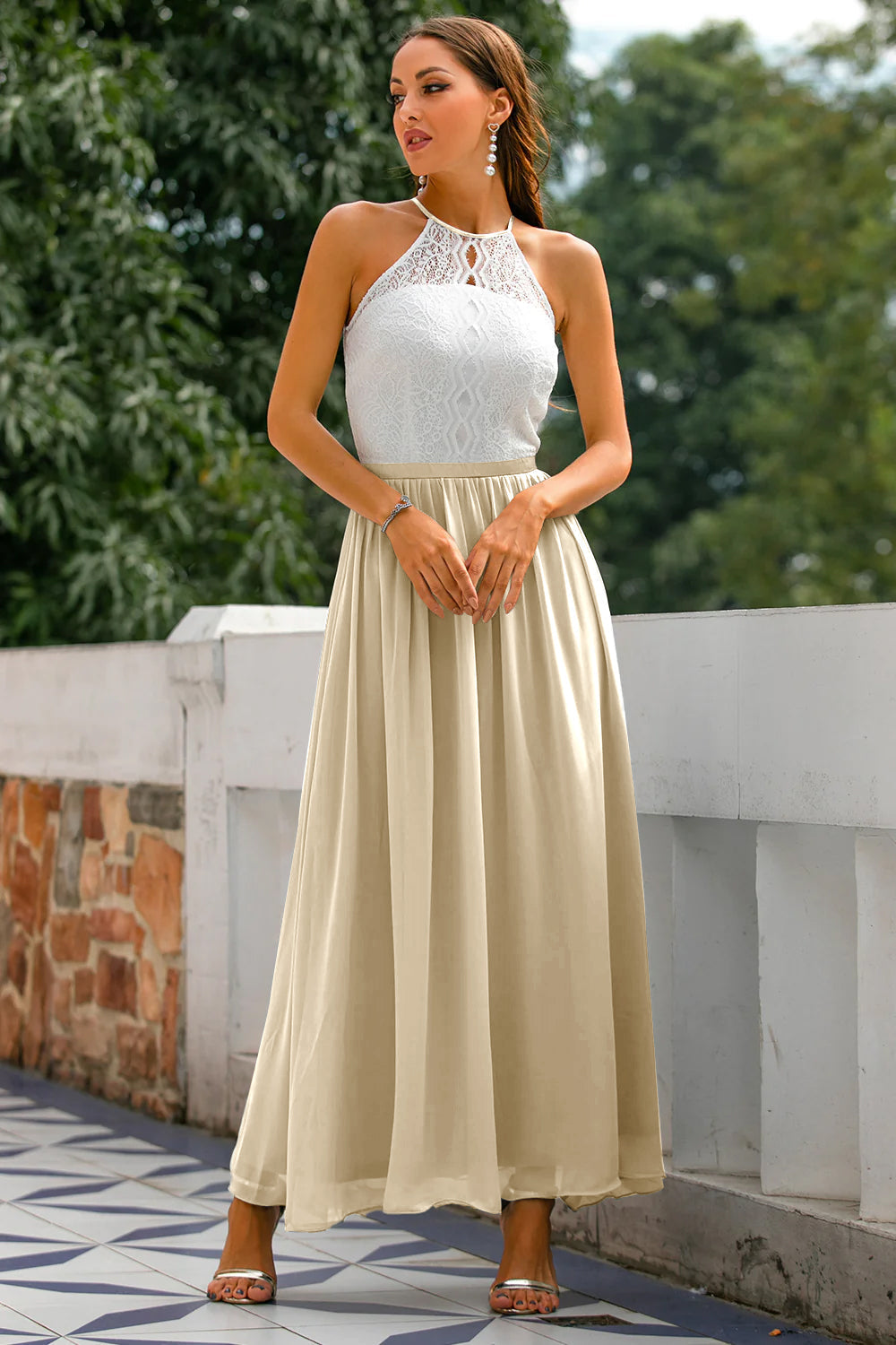 Isabella | Élégante Robe Longue Femme Dos Nu pour Mariage 7