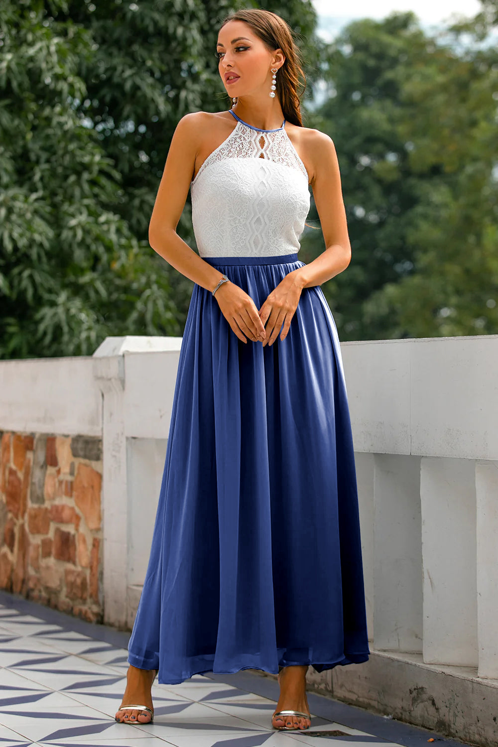 Isabella | Élégante Robe Longue Femme Dos Nu pour Mariage 8