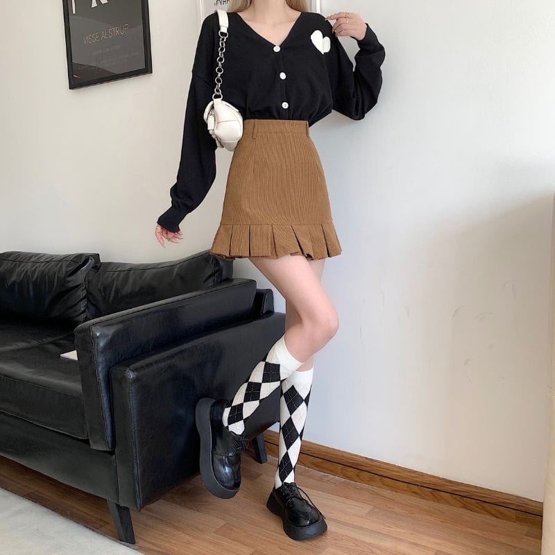 Jupe-Femme-Velours