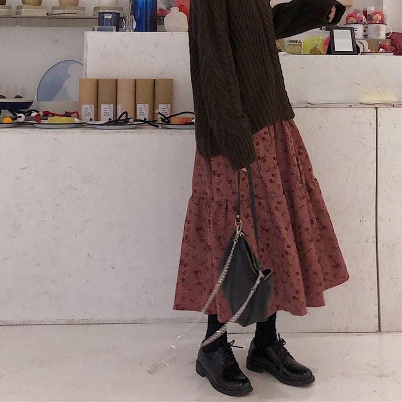 Jupe-Velour
