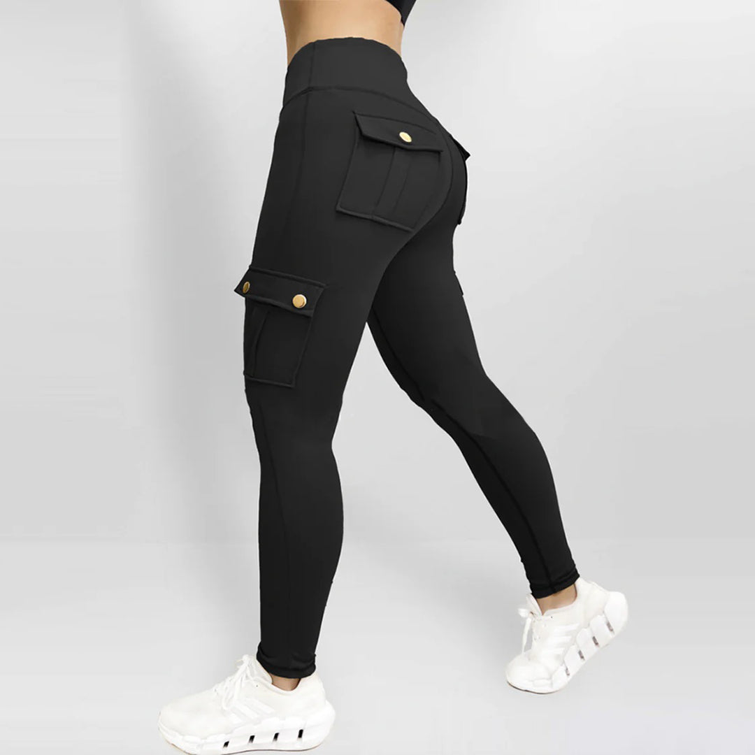 Legging Femme Utilitaire avec Poches Multifonctionnelles | Confort et Style pour un Mode de Vie Actif 1