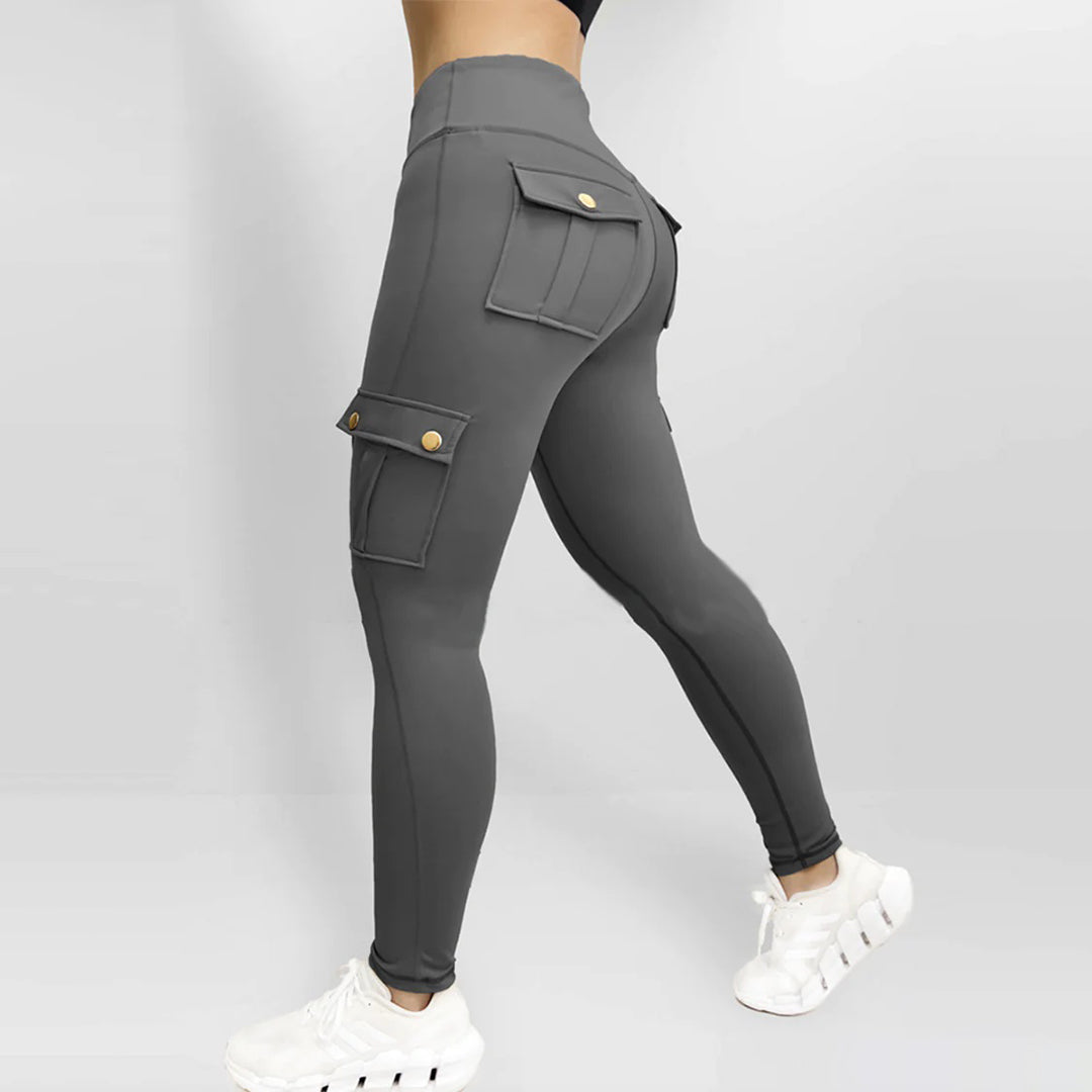 Legging Femme Utilitaire avec Poches Multifonctionnelles | Confort et Style pour un Mode de Vie Actif 2