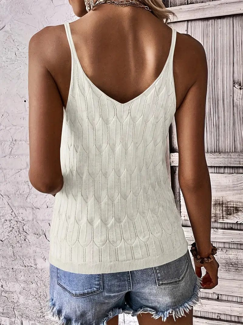 Liam | Élégant Débardeur Texturé en Tricot Femme 4