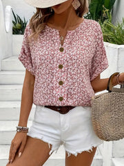 Liam | Élégante Blouse Florale d'Été pour Femme 0