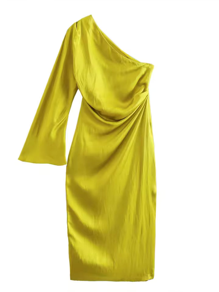 Célia | Chic Robe d'Été Plissée Décontractée pour Femme