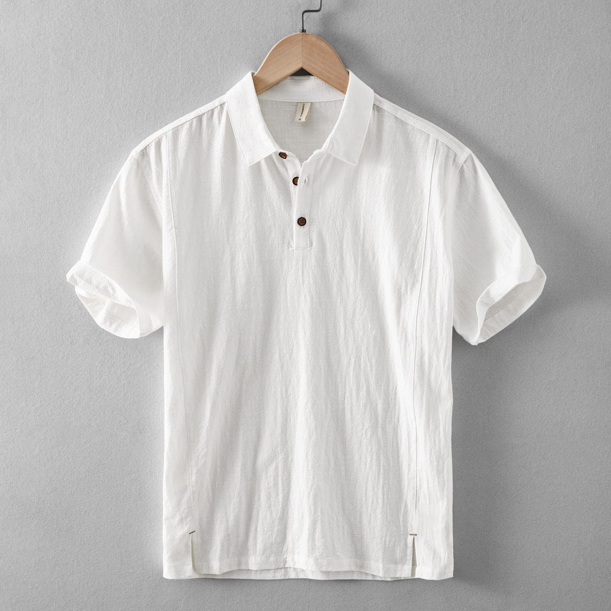Lucas | Élégante Chemise En Lin Homme à Manches Courtes 4