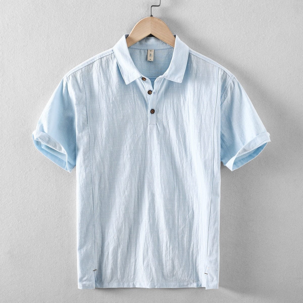 Lucas | Élégante Chemise En Lin Homme à Manches Courtes 5