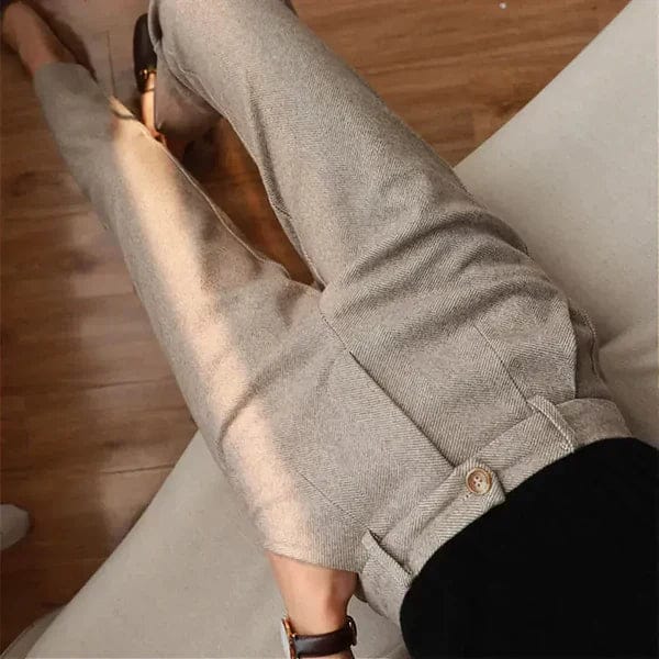 Lucas | Pantalon Vintage Taille Haute Élégant 1