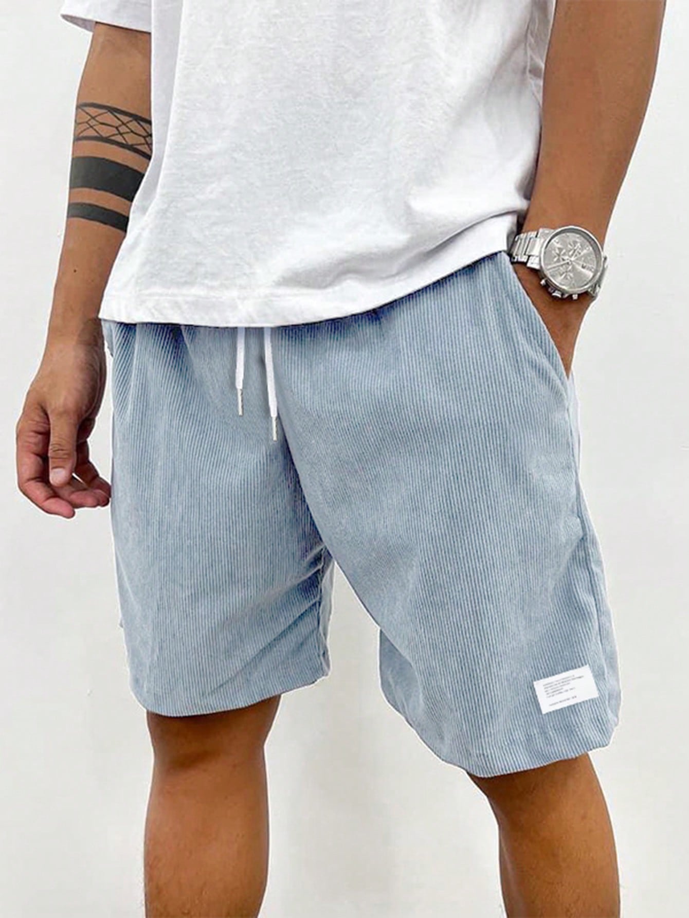 Lucas | Short Décontracté en Velours Côtelé pour Homme 6