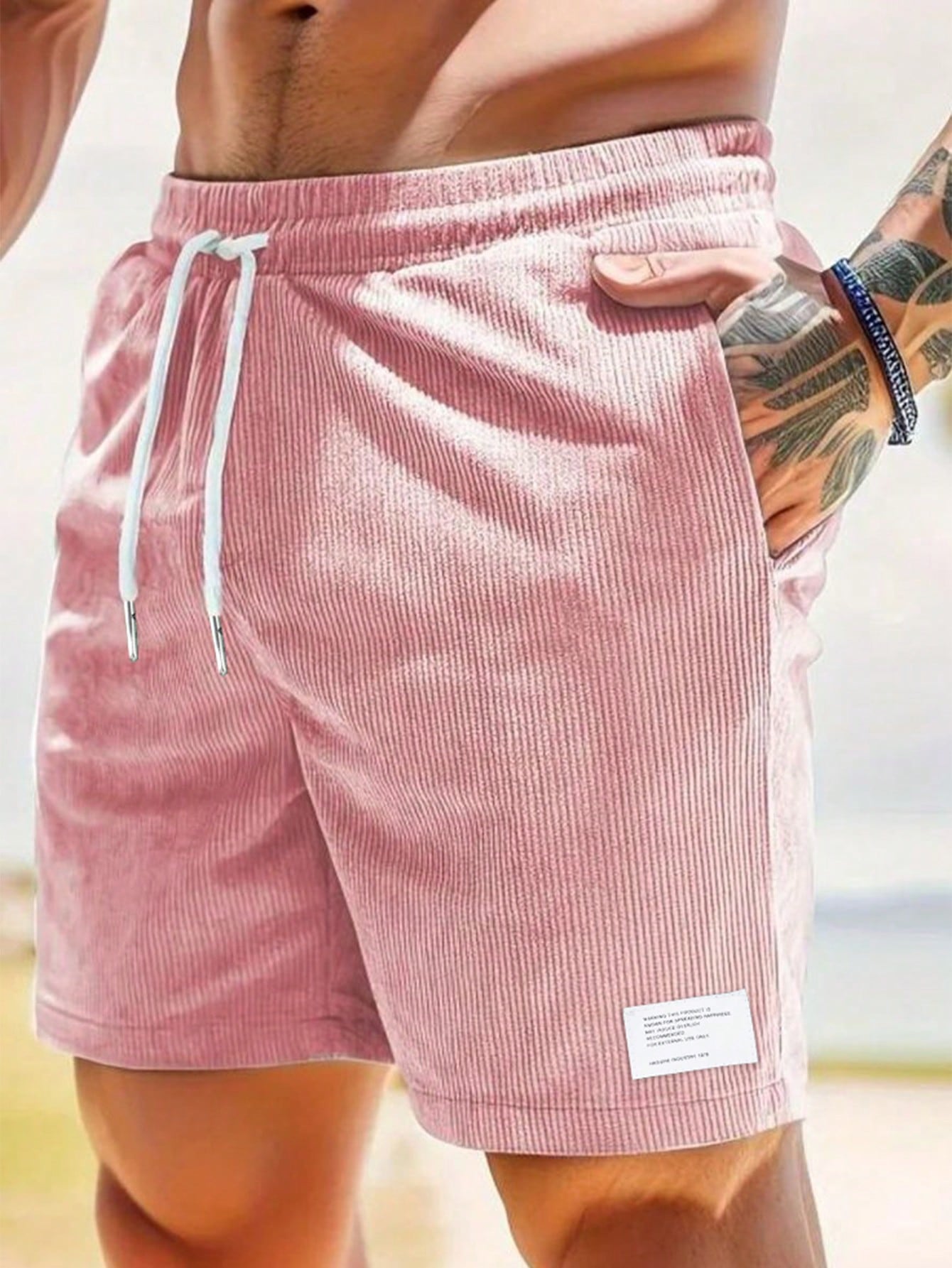 Lucas | Short Décontracté en Velours Côtelé pour Homme 7