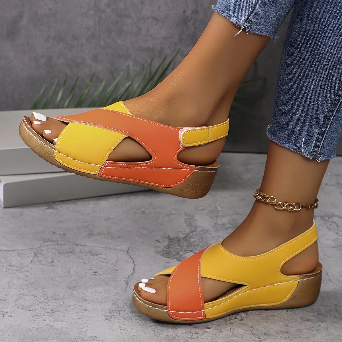 Luna | Colorées Sandales Confortables Femme 8