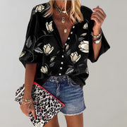 Luna | Élégante Blouse Florale Décontractée pour Femmes 0