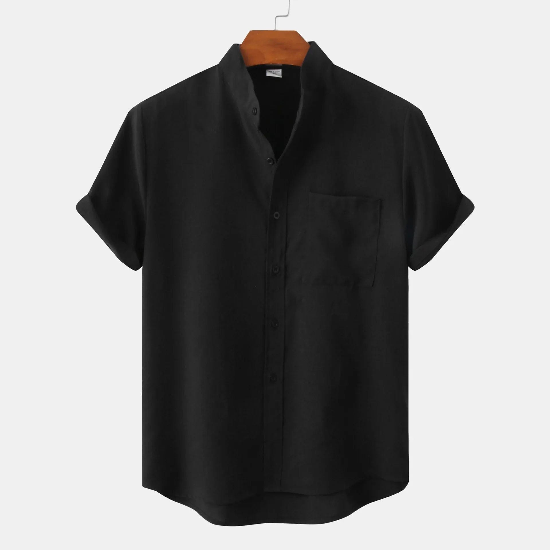 Maxime | Élégante Chemise en Lin Homme à Manches Courtes 2