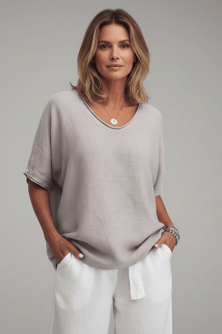 Mia | Chemisier Ample Chic et Confortable Pour Femme 5