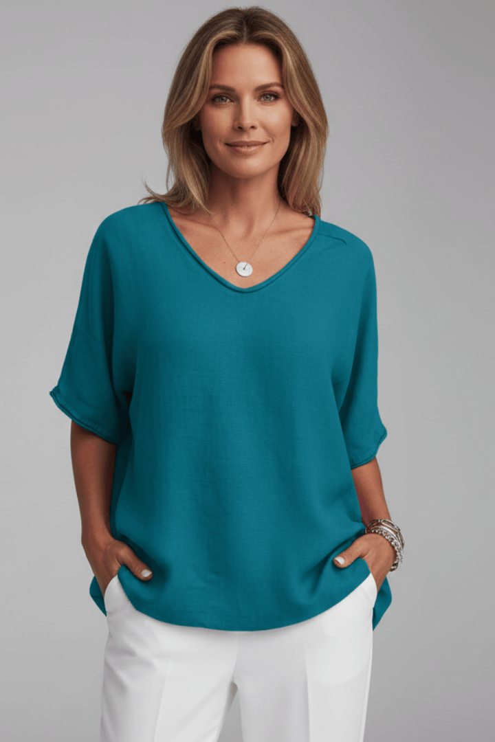 Mia | Chemisier Ample Chic et Confortable Pour Femme 9