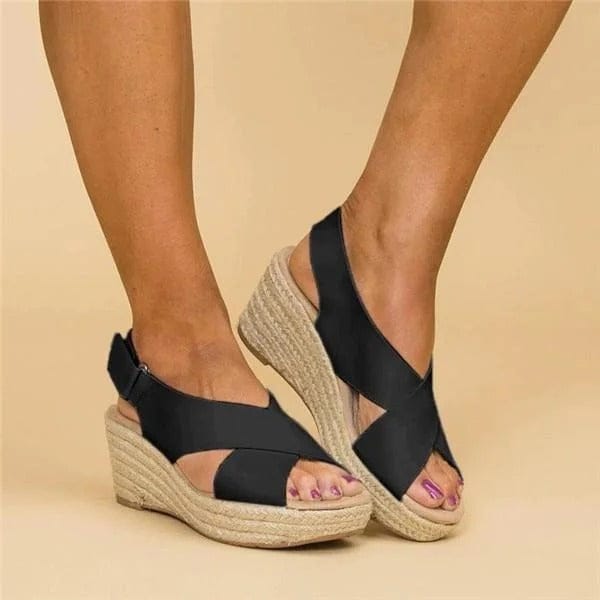 Mia | Élégantes Sandales Compensées Confortables 0