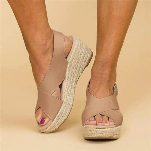 Mia | Élégantes Sandales Compensées Confortables 2