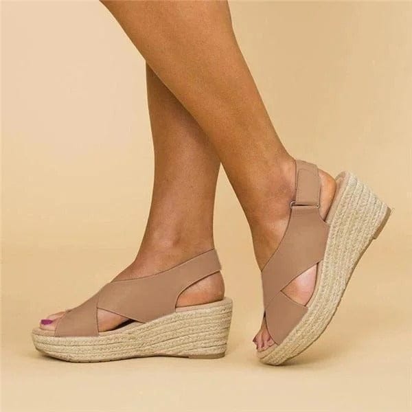Mia | Élégantes Sandales Compensées Confortables 3