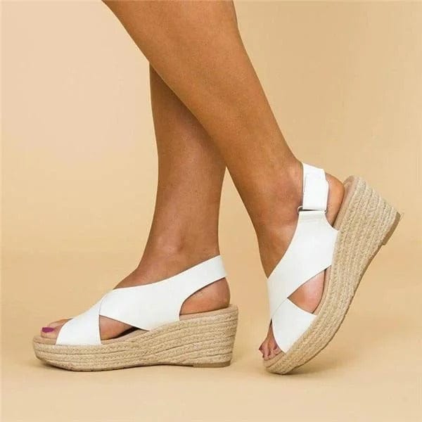 Mia | Élégantes Sandales Compensées Confortables 6