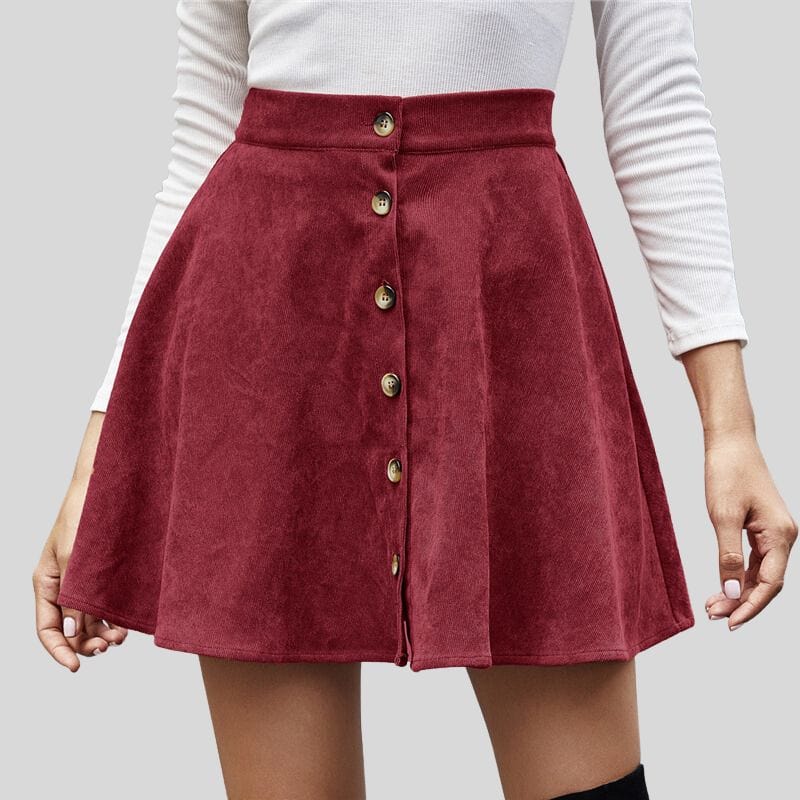 Mini-Jupe-en-Velours