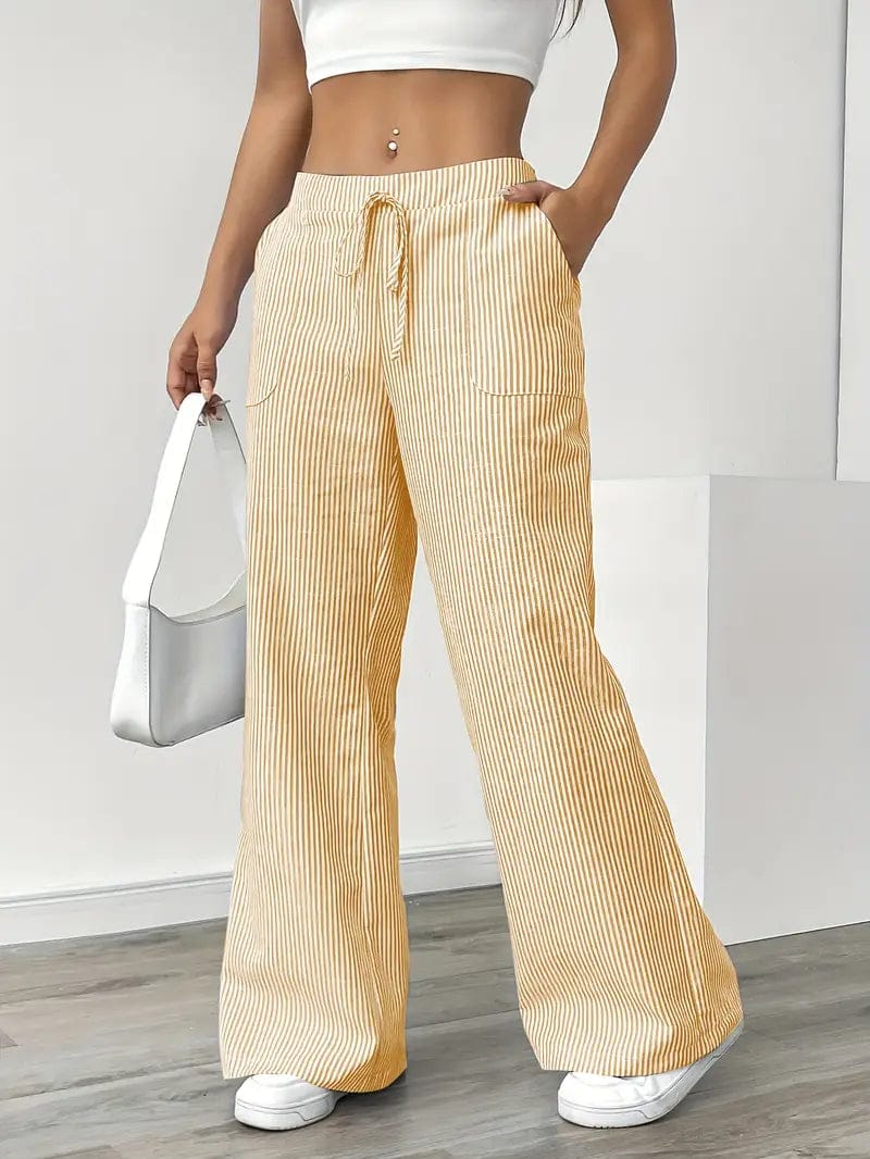 Nina | Pantalon Élégant avec Poches et Taille Haute | Confort Optimal pour Toutes les Occasions 4
