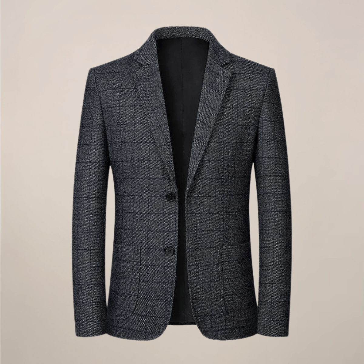 Noah | Élégant Blazer Slim à Carreaux Pour Homme 3