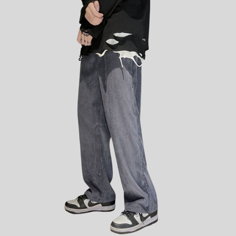 Pantalon-Homme-Velours