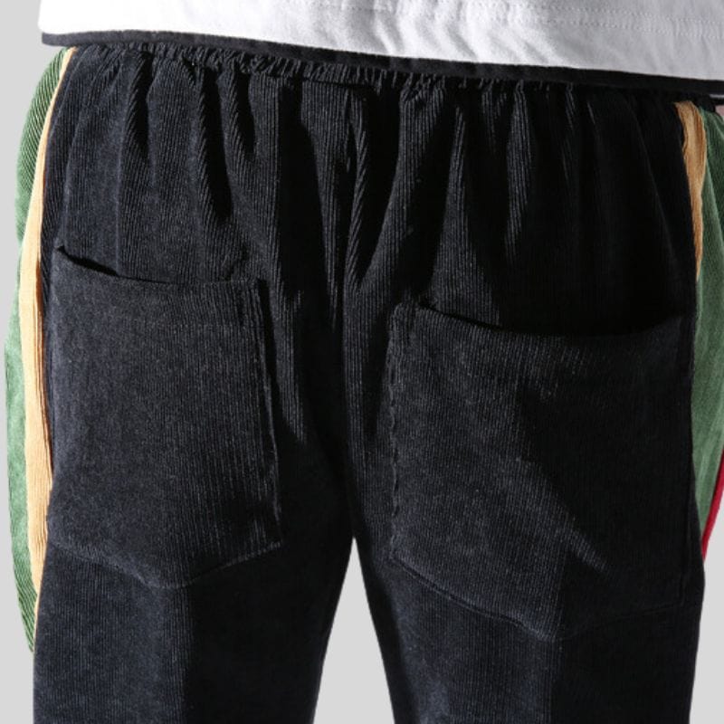 Pantalon-Slim-Velours-Homme