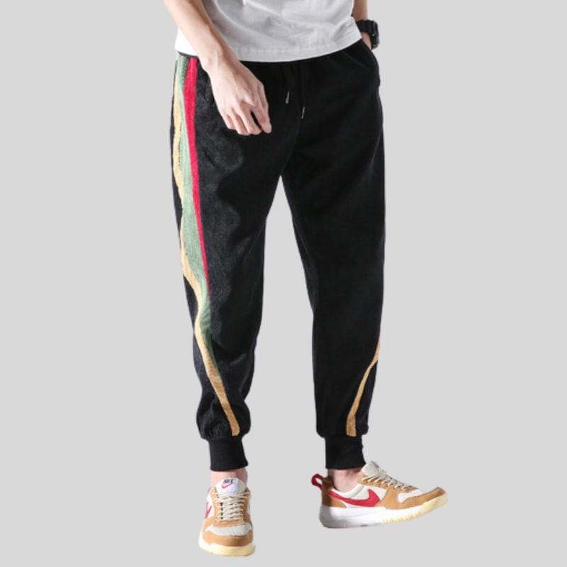 Pantalon-Slim-Velours-Homme