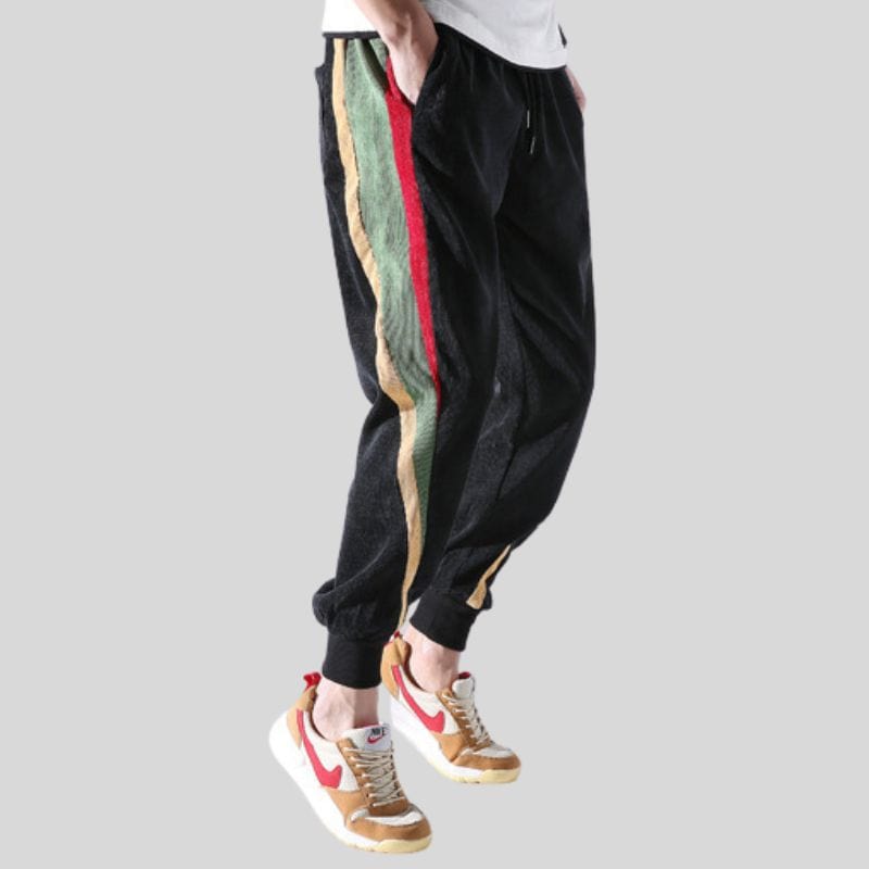 Pantalon-Slim-Velours-Homme