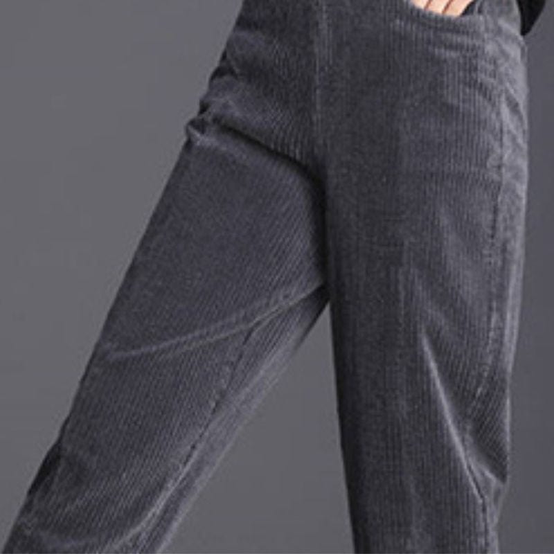 Pantalon-Velours-Femme-Coupe-Droite