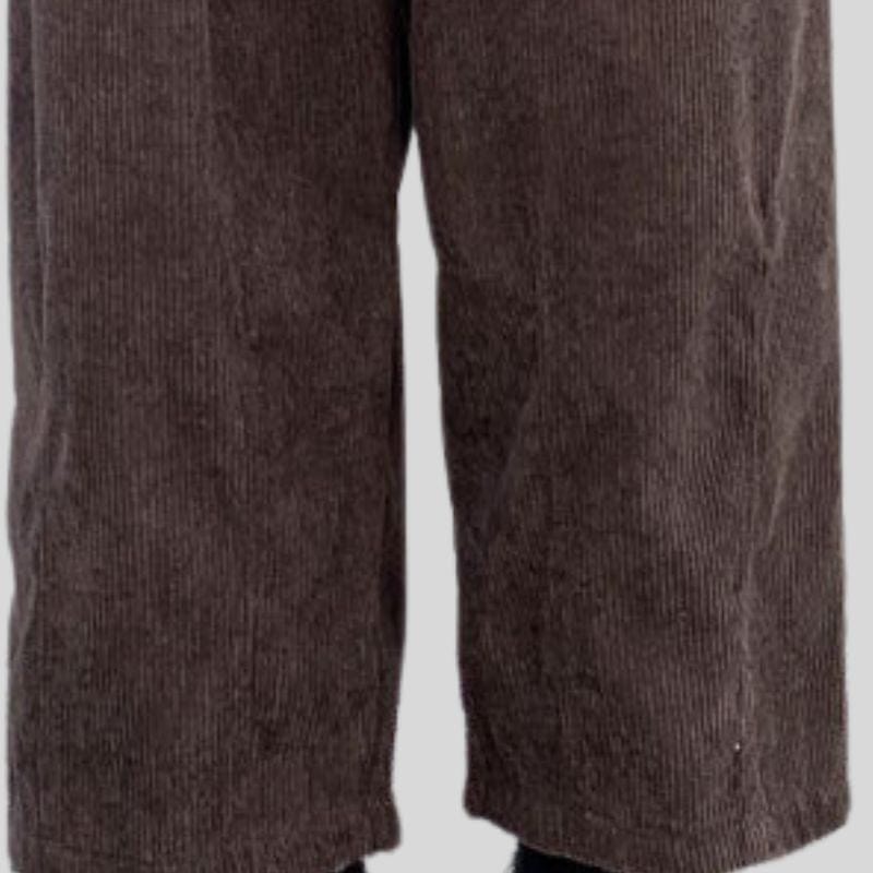 Pantalon-Velours-Marron-Homme