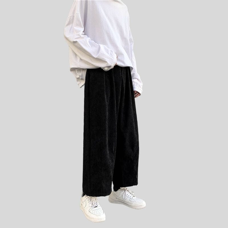 Pantalon-en-Velour-Cotelé-Homme