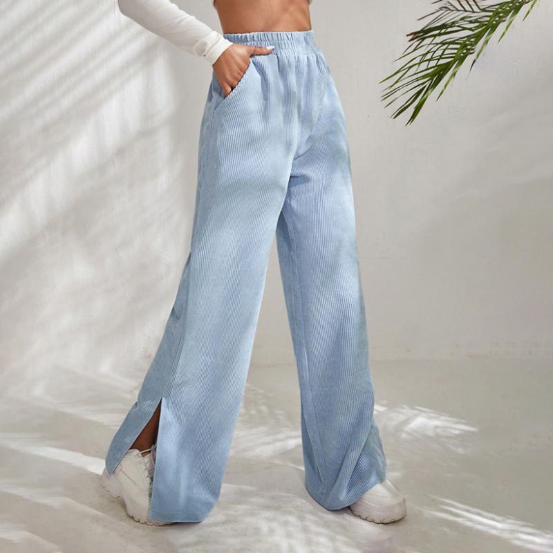 Pantalon Détente Femme | Taille Élastique et Poches Latérales | Style Décontracté pour Confort Optimal 6