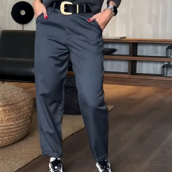 Pantalon Élégant Femme | Pantalon Taille Haute avec Confort Optimal | Polyvalent pour Toutes les Occasions 0