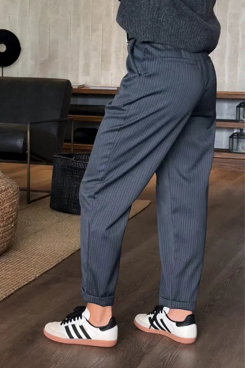 Pantalon Élégant Femme | Pantalon Taille Haute avec Confort Optimal | Polyvalent pour Toutes les Occasions 5