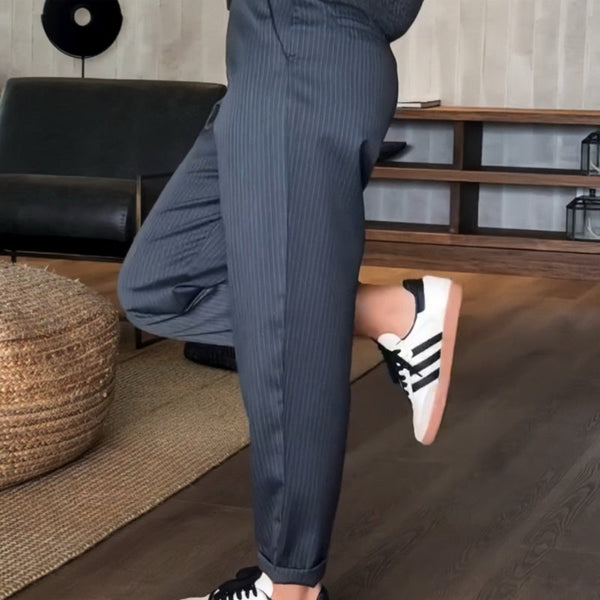 Pantalon Élégant Femme | Pantalon Taille Haute avec Confort Optimal | Polyvalent pour Toutes les Occasions 6