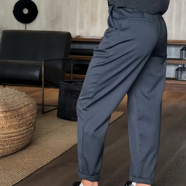 Pantalon Élégant Femme | Pantalon Taille Haute avec Confort Optimal | Polyvalent pour Toutes les Occasions 8