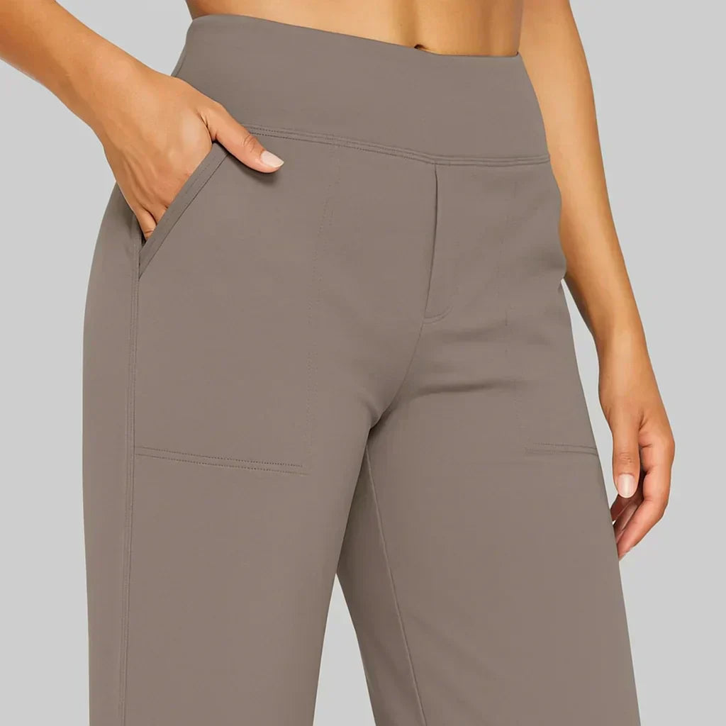 Pantalon Fluide Femme Confortable avec Taille Élastique | Style Décontracté pour Liberté de Mouvement 2